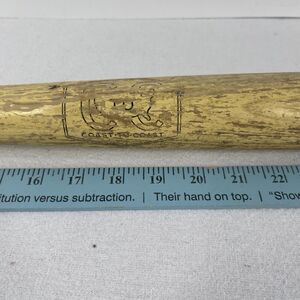 Coast To Coast Hardware Softball Bat Wood SGO 305–1 33” 2 Pounds 32 Oz Bat Vtg